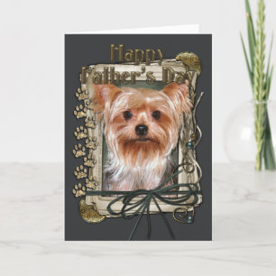 Vaderdag - Stone Paws - Yorkshire Terrier Kaart