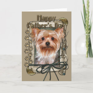 Vaderdag - Stone Paws - Yorkshire Terrier Kaart