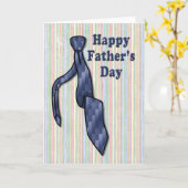 Vaderdag Stropdas Kaart (Gele Bloem)