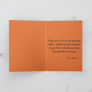 Vaderdag Sunset Beach Bedankkaart