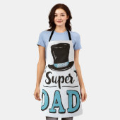 Vaderdag - Super Dad Celebration Schort (Gedragen)