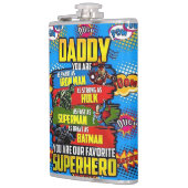 Vaderdag - Superdad Heupfles (Links)