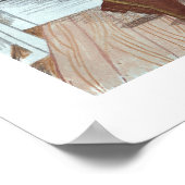 Vaderdag superheld zeiler poster (Hoek)