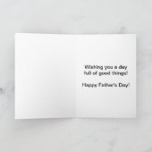 Vaderdag Surprise Kaart (Binnen)