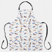 Vaderdag symbolen patroon schort (Voorkant)