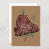 Vaderdag T Bone Steak Rosemary Sprigs (Voorkant / Achterkant)