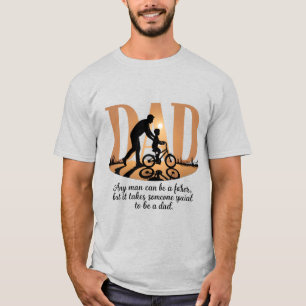 Vaderdag T-shirt – Special Dad Bike Teaching