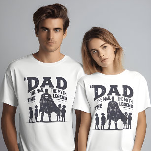 Vaderdag T-shirt - Vader Het Man De Mythe