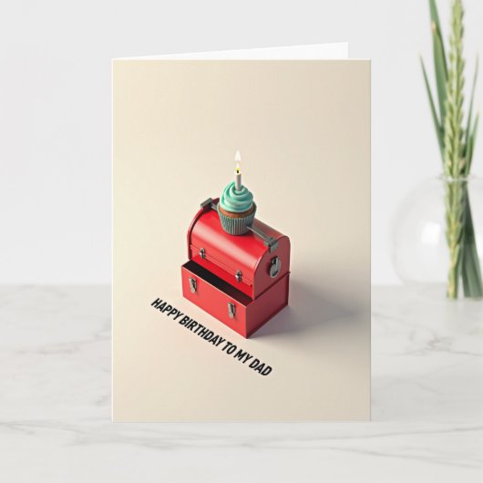 Vaderdag Tekenontwerp Kaart (Voorkant)