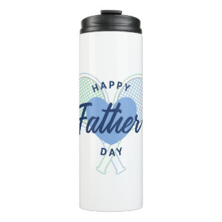 Vaderdag Tennis Thermal Tumbler Thermosbeker