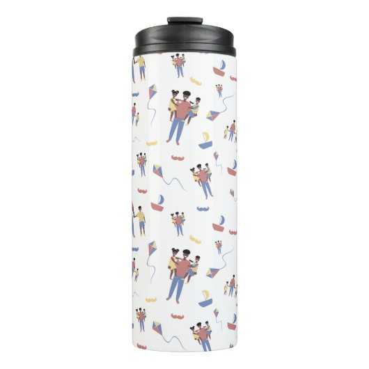 Vaderdag thermische getumbler thermosbeker (Voorkant)