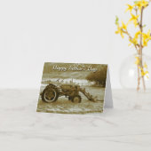 Vaderdag Tractor Kaart (Gele Bloem)