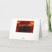 Vaderdag trans Am Groet Kaart (Achterkant)