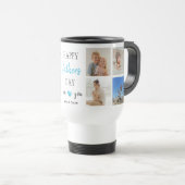 Vaderdag Travel Mug | gepersonaliseerde collage Reisbeker (Voorkant rechts)