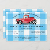 vaderdag Truck Blue Buffalo Check Kaart (Voorkant / Achterkant)