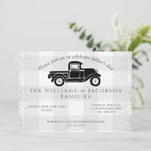 vaderdag  Truck Grey Buffalo Check Kaart (Staand voorkant)