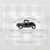 vaderdag  Truck Grey Buffalo Check Kaart (Voorkant / Achterkant)