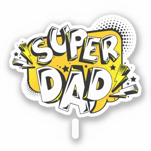 VADERDAG TSHIRT STICKER (Voorkant)