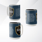 Vaderdag Typografie Koffie Mok