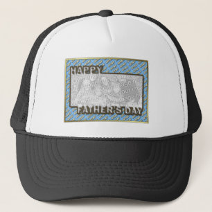 Vaderdag uitgesnedenVoeg je FOTO Polka Dot Father  Trucker Pet