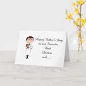 **VADERDAG** VADER, DOKTERSVRIEND VAN *ZOON* KAART (Gele Bloem)