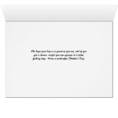 Vaderdag van de Geviste sport (Binenzijde Horizontaal (Onderkant))