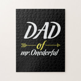 Vaderdag van de heer Onederful Legpuzzel
