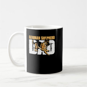  vaderdag van Shepherd Dog Dad Koffiemok