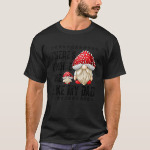 Vaderdag van zoon, paddestoel papa t-shirt