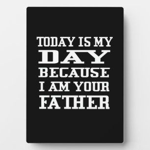 Vaderdag Vandaag is papa Dag Fotoplaat