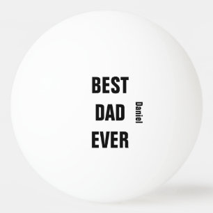 Vaderdag Verjaardag Beste papa ooit aangepaste naa Pingpongballen