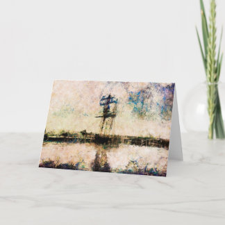 Vaderdag, Verjaardagskaart, Schip, Marine Art Kaar Kaart