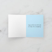 Vaderdag Vis Daghs hond kaart (Binnen)