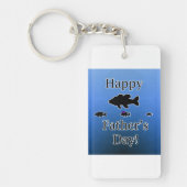 vaderdag vis sleutelhanger (Voorkant)