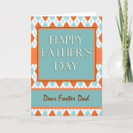 Vaderdag voor Foster Dad, Diamond Argyle Design Kaart