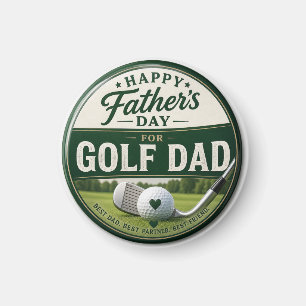 Vaderdag voor golf vader magneet