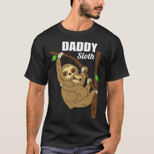 Vaderdag voor Hem Luiaard Mannen Daddy Luiaard Vad T-shirt