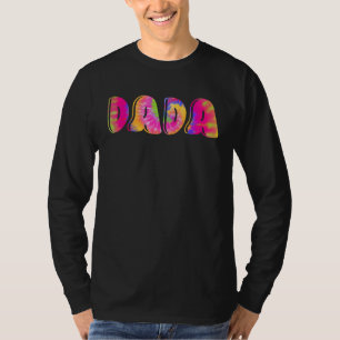 Vaderdag Voor Nieuwe Vader Dada Hem Papa  Tie Dye  T-shirt