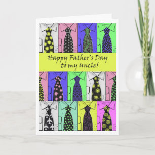 Vaderdag voor oom, Shirten en Stropdassen Kaart