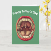 Vaderdag voor tandarts kaart (Gele Bloem)