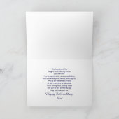 VADERDAG - VOOR ZOON - AFBEELDING BEACH/SHORE KAART (Binnen)