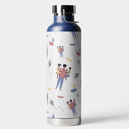 Vaderdag-waterflacon Waterfles (Links)