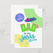 Vaderdag Wenskaart Bedankkaart (Voorkant / Achterkant)