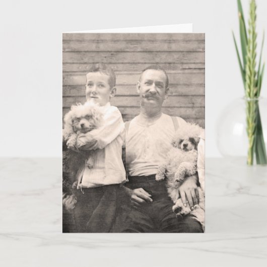 Vaderdag Wenskaart Kaart (Voorkant)