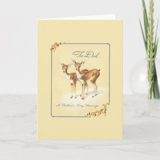  Vaderdag Wenskaart Kaart (Voorkant)
