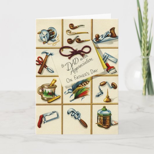 Vaderdag Wenskaart Kaart (Voorkant)