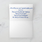 Vaderdag Wenskaart Kaart (Binnen)