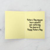 Vaderdag wenskaart met adelaar kaart (Binnen)