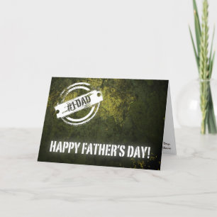 Vaderdag-Wenskaart met grappig gedicht Kaart
