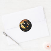 Vaderdag Wilde Paard Zonsondergang Stickers (Envelop)